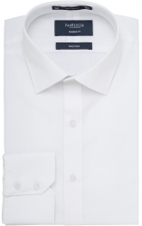 Van Heusen Van Heusen European Fit Plain White Shirt