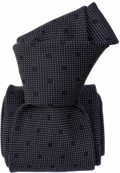 Segni & Disegni Six Fold Italian Silk Woven Jaquard Dot Design