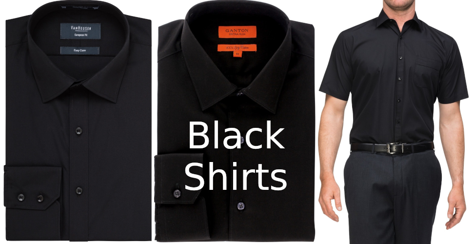Black Dress Shirts
