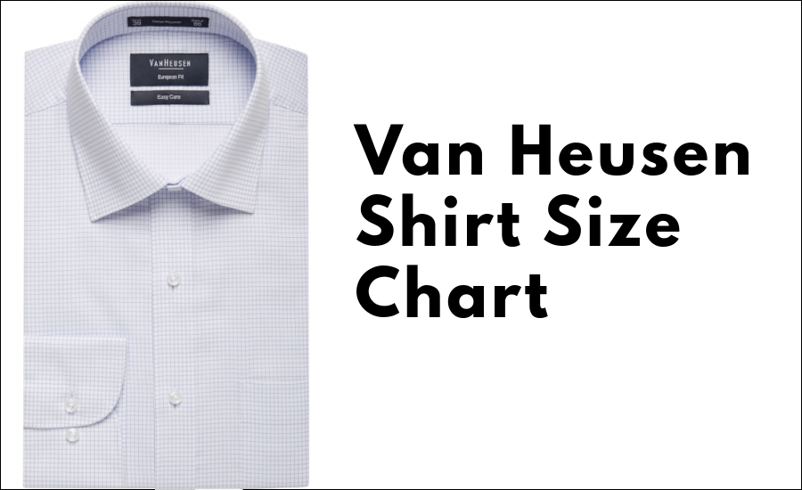 Mens Shirt Size Guide | Van Heusen Mens ...