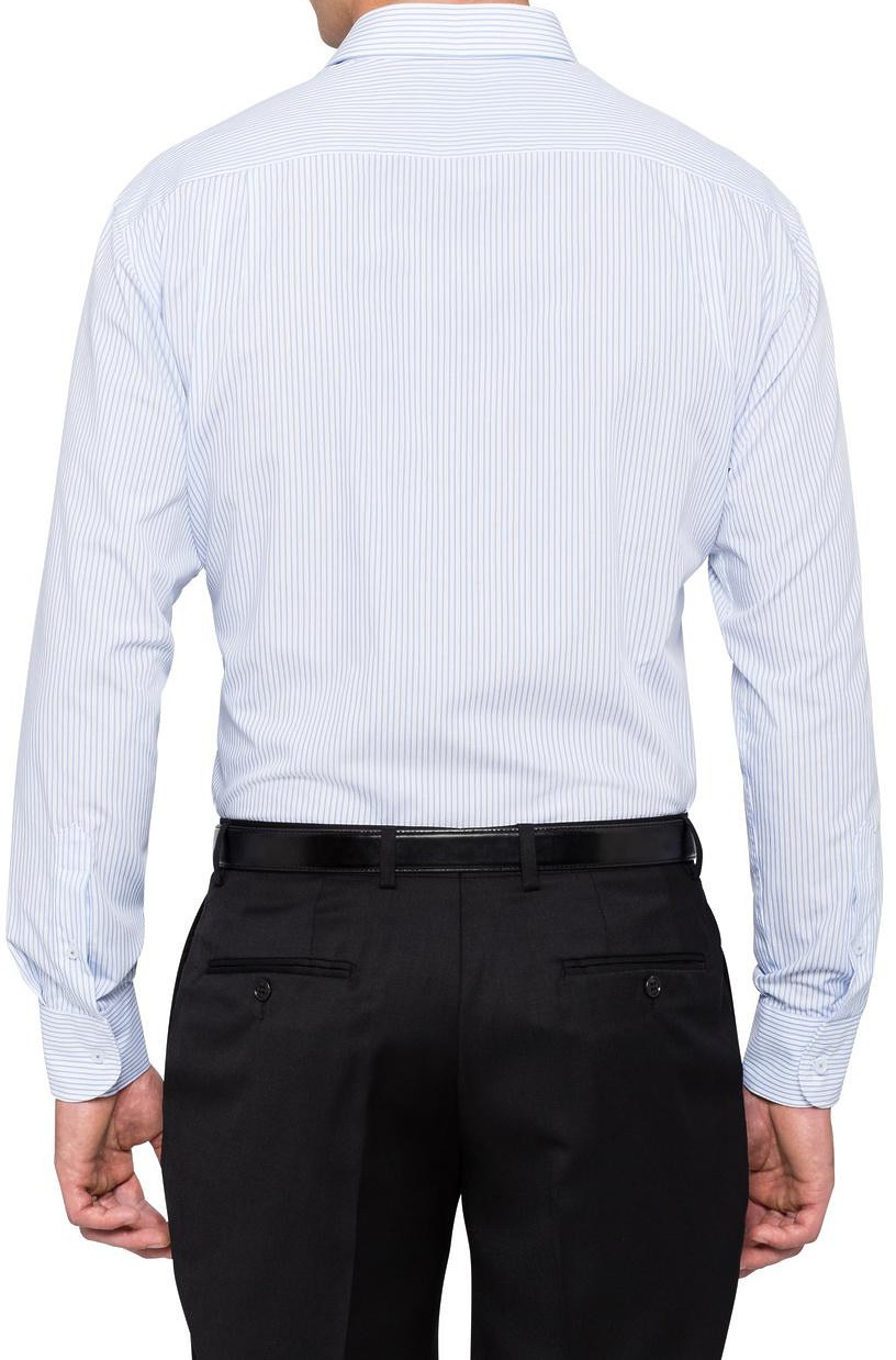 Van Heusen Shirts Blue and White Stripe Van Heusen Shirts Online
