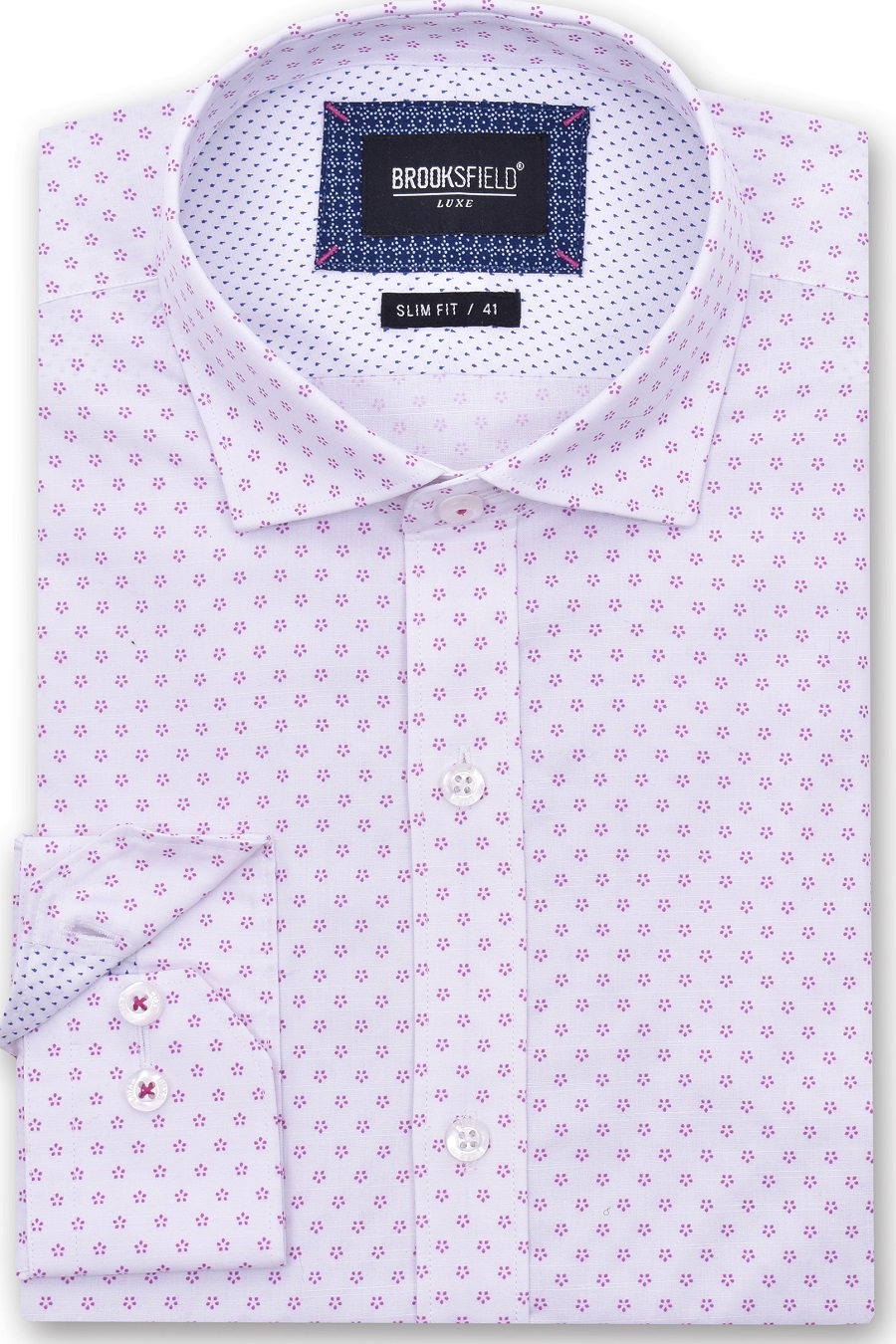 Brooksfield Shirts Online Button Down Collar 100% Cotton