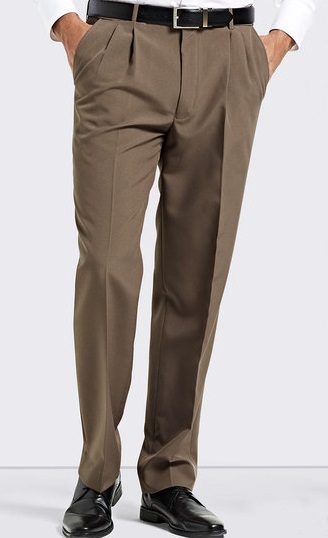 Bracks Zulu Double Pleat Classic Fit Washable Business Trouser