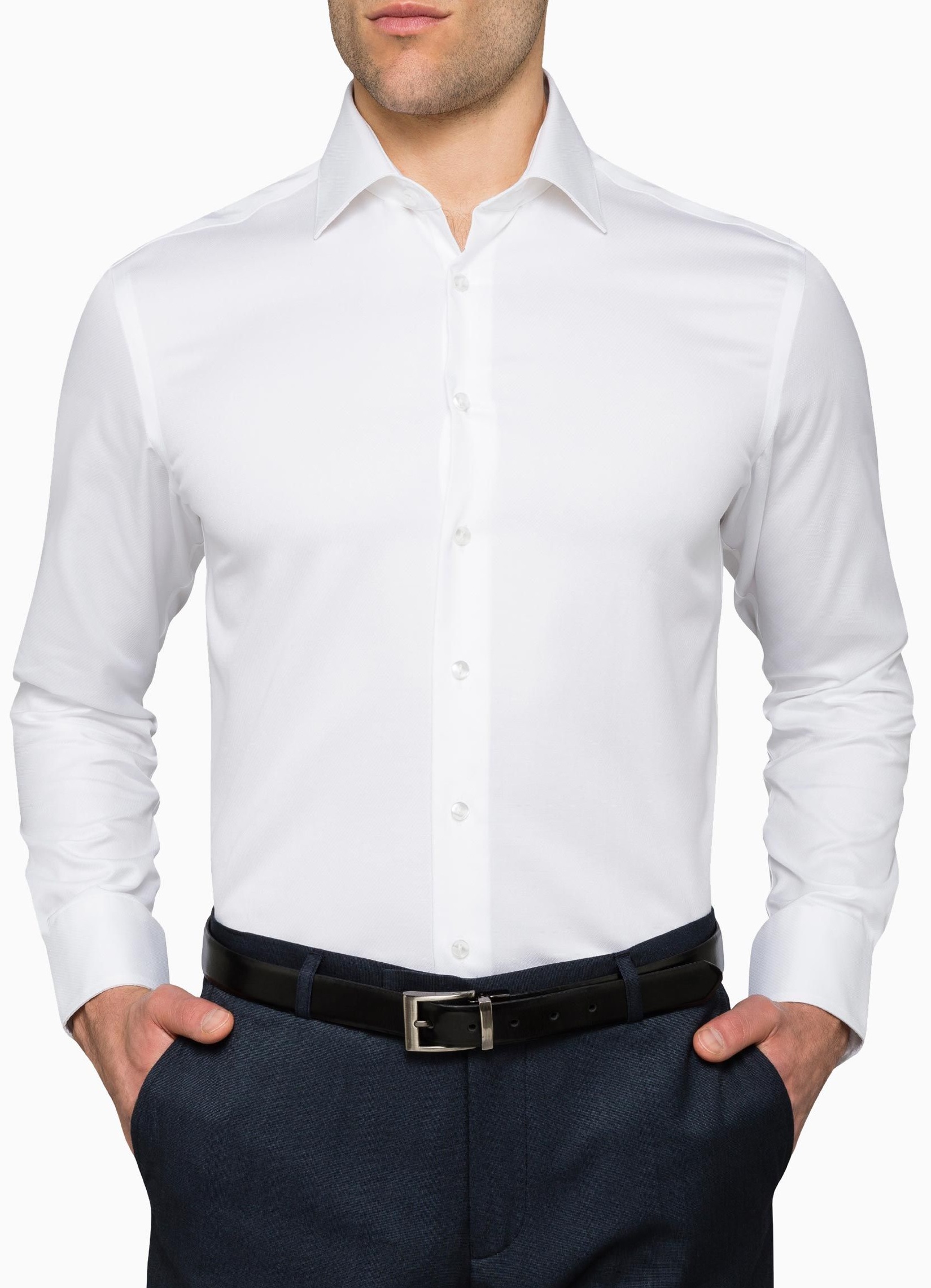 calvin klein infinite white dress shirt