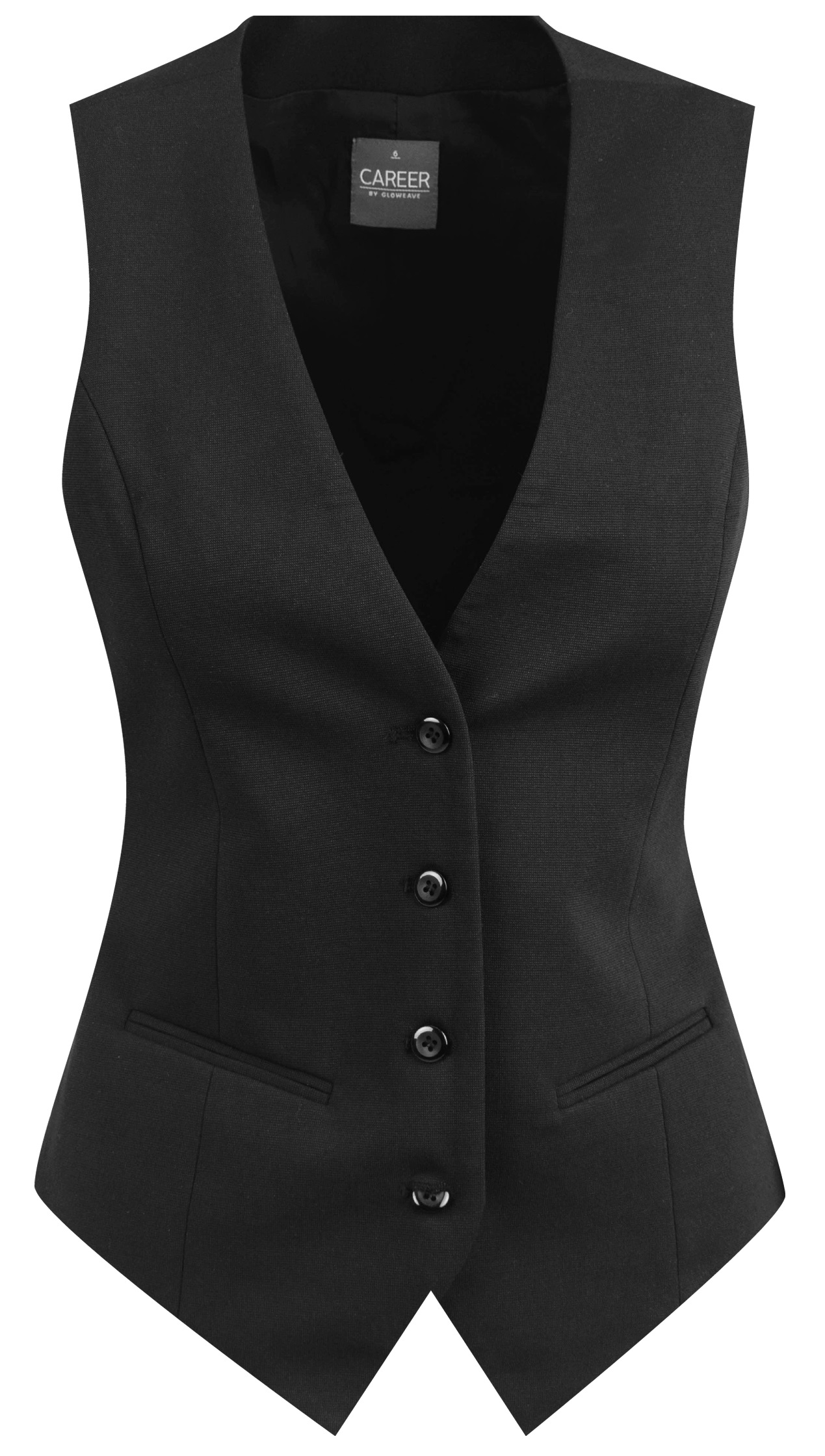 Womens Suit Waistcoat Womens Washable 4 Button Waistcoat womens-suit-waistcoat-womens-washable-4-button-waistcoat