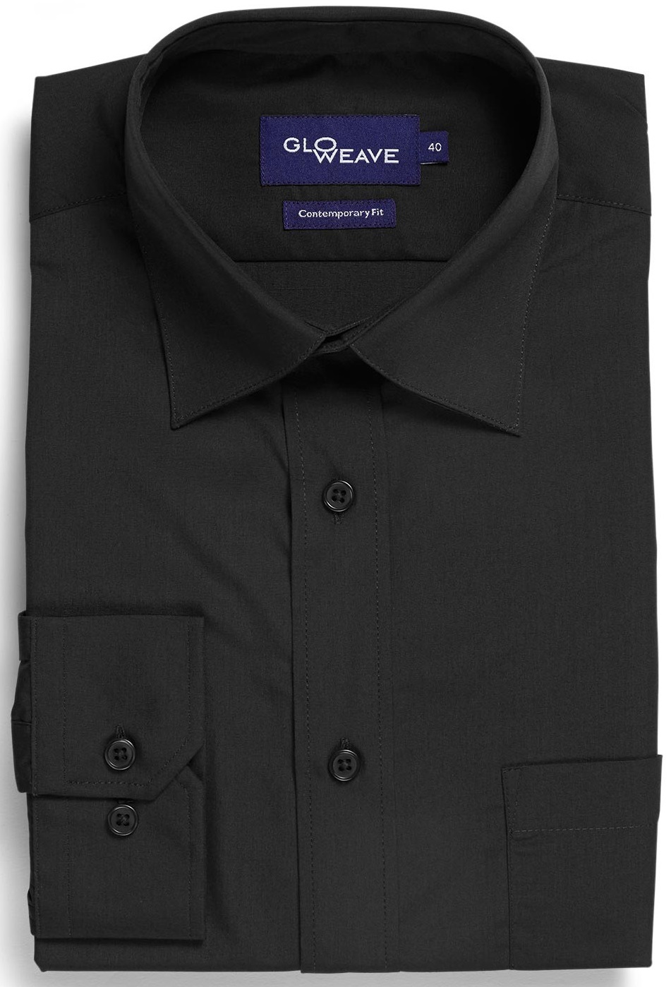 Gloweave Black Shirt Special - Business Shirts Plus Online