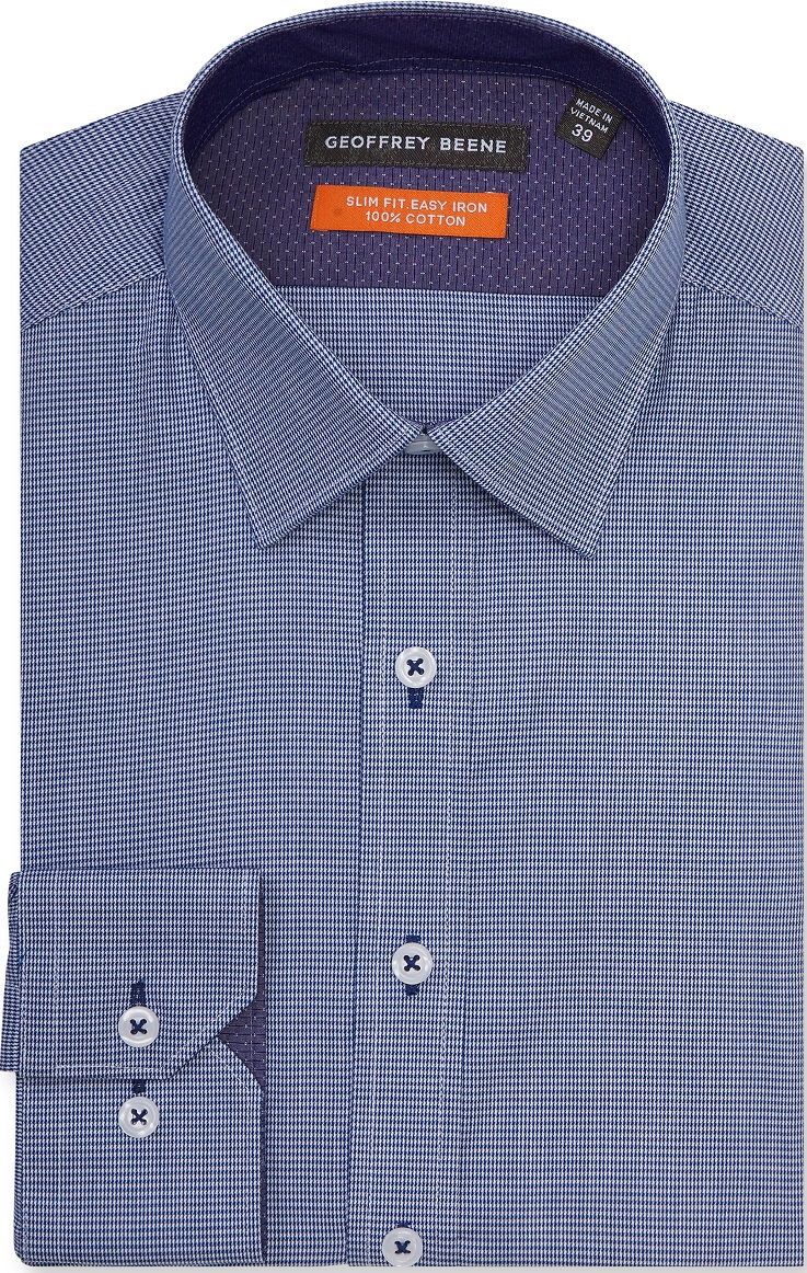 Geoffrey Beene Shirts Easy Iron 100% Cotton Shirt Buy Online