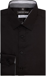 Geoffrey Beene Geoffrey Beene Plain Cotton Nylon Stretch Body Fit