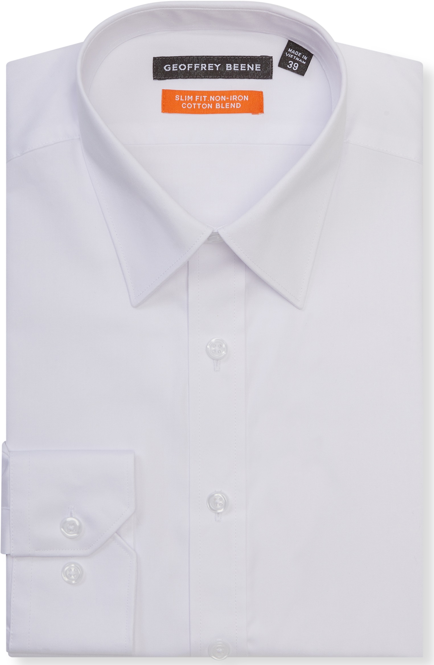 Geoffrey Beene Geoffrey Beene Non Iron Fine Twill Business Shirt