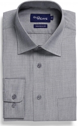 Gloweave Gloweave Plain Greys Big Mens Shirts