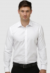 Brooksfield Brooksfield Regular Fit White Shirt