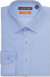 Geoffrey Beene Geoffrey Beene Non Iron Blue Stripe Design