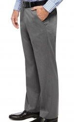 City Club City Club Flat Front Wool Blend Dress Trouser