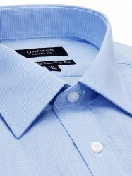 Ganton Ganton Classic Fit Micro Check Shirt