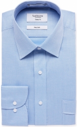 Van Heusen Van Heusen Blue Textured Shirt