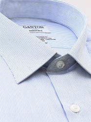 Ganton Ganton Essentials Fine Blue Line Tailored Fit