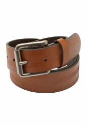 City Club City Club Stamped Leather Belt  Choice of Buckle
