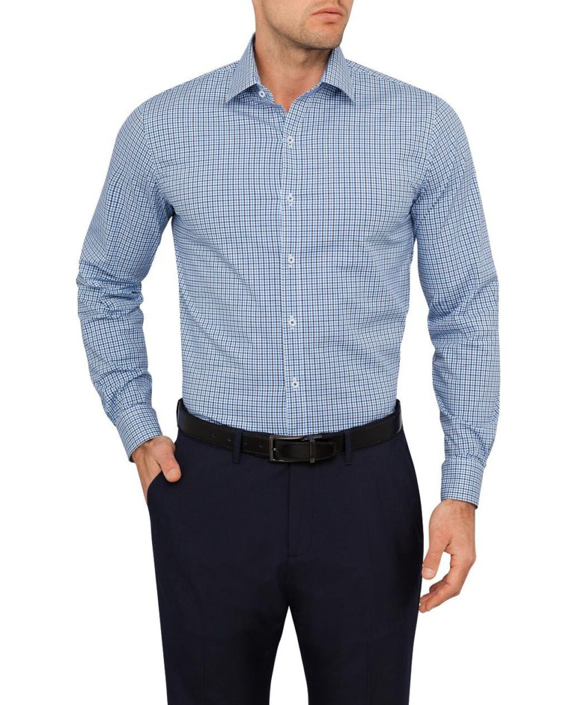 slim fit business shirt