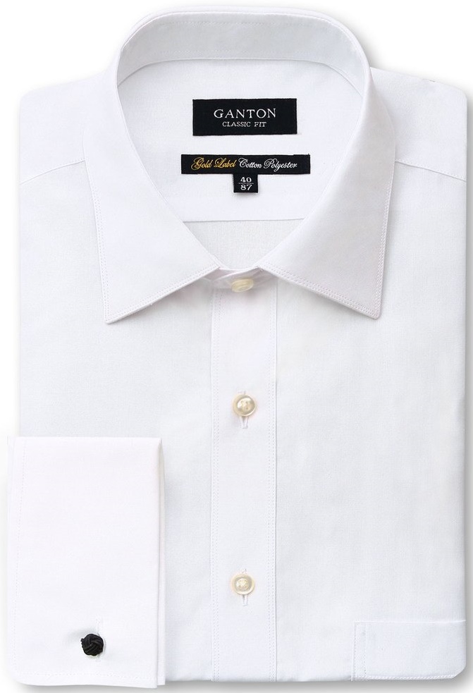 white french cuff shirts