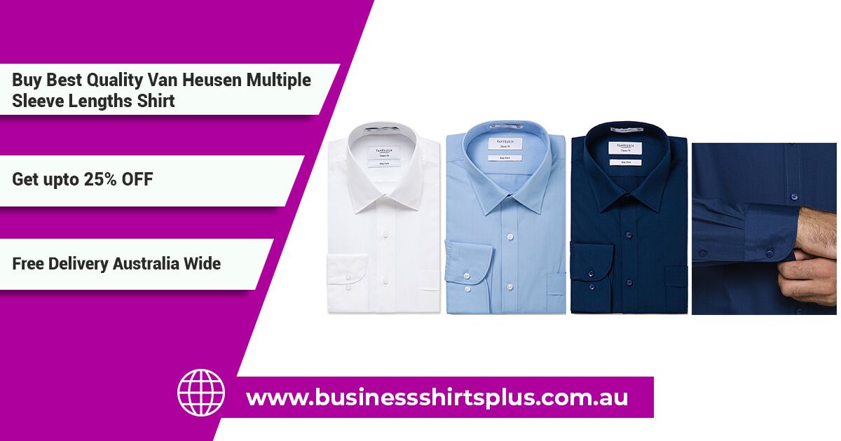 van heusen business shirt