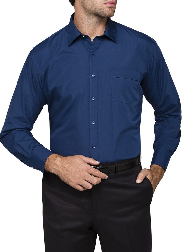 big men business shirt