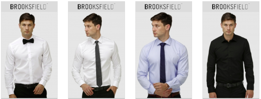 brooksfield shirt lists